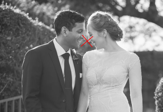 Illustrating position of noses (X-line theory)