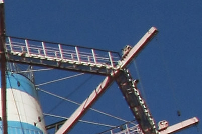 Factory tower at f/22