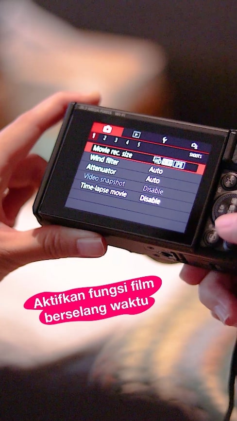 powershot sx740hs timelapse function