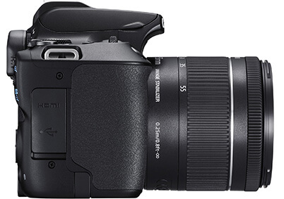 EOS 200D II black (right)