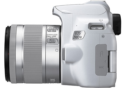EOS 200D II white (left)