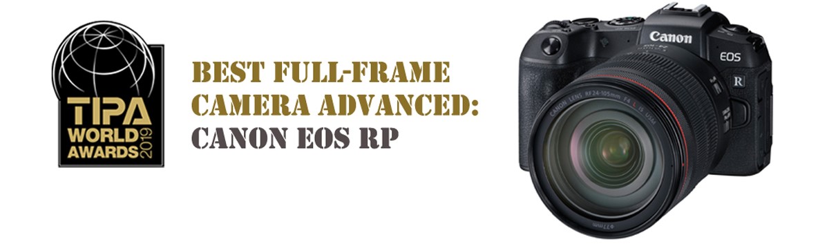 TIPA 2019 winner Canon EOS RP