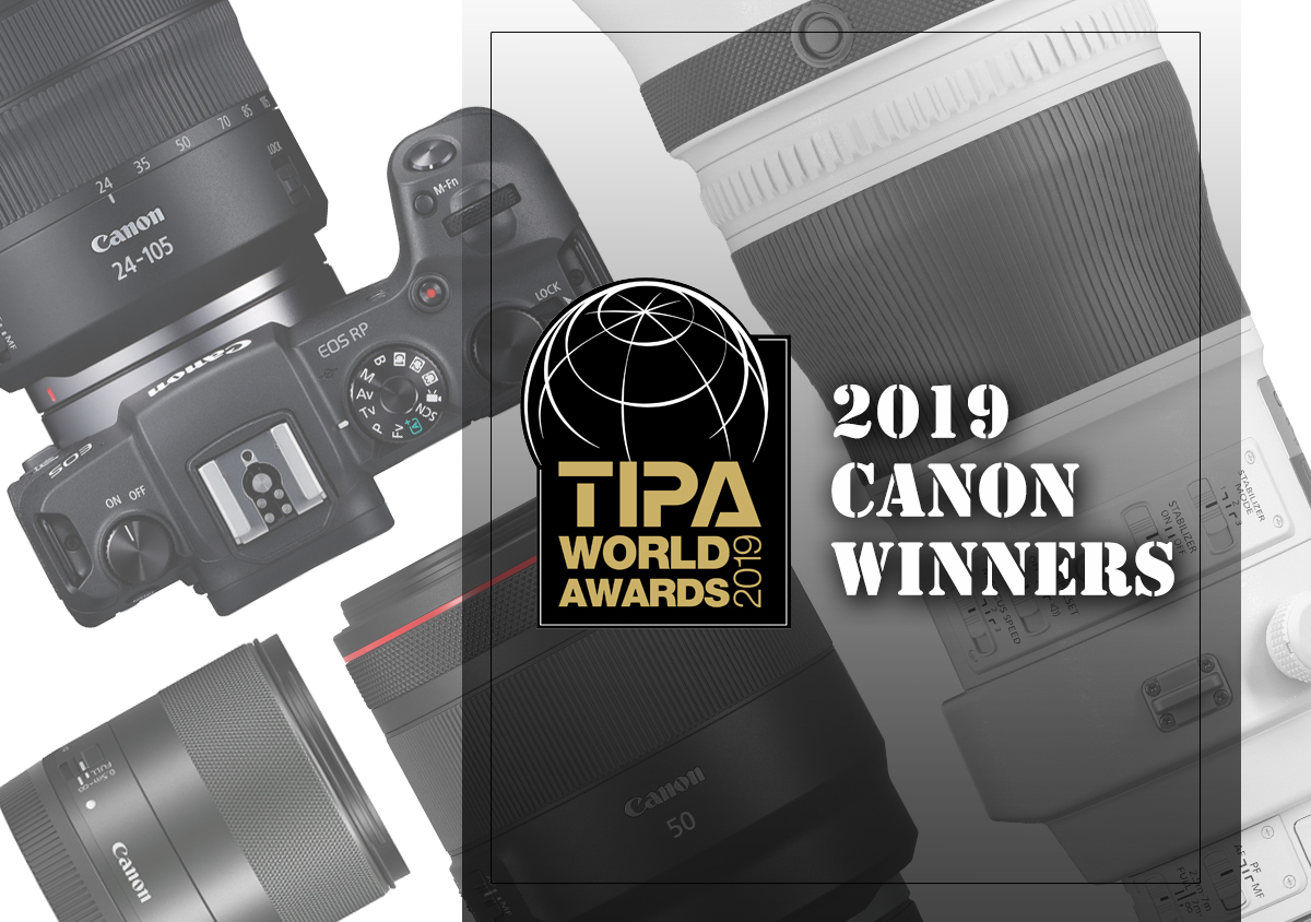Canon wins four awards at TIPA 2019