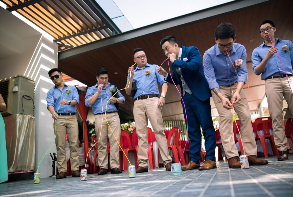 Gate Crashing at Chinese weddings