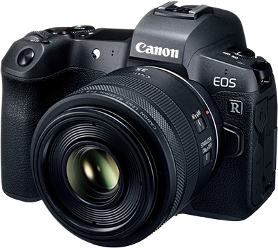 EOS R with RF35mm f/1.8 Macro IS STM attached