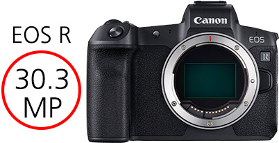 EOS R image resolution
