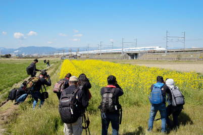 CPMC2019 photographers at Hamamatsu Flower Park