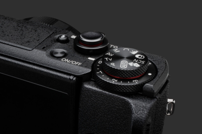 PowerShot G5 X Mark II dials