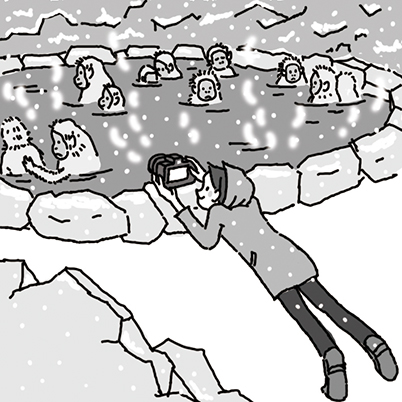 Illustration of photographer’s shooting position