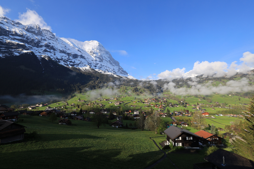 Mountains and valley