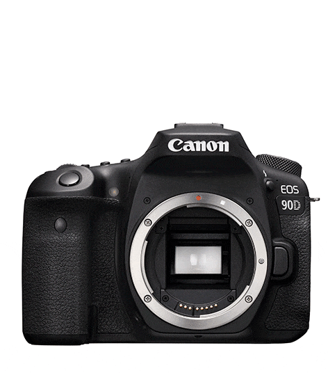 EOS 90D from different angles