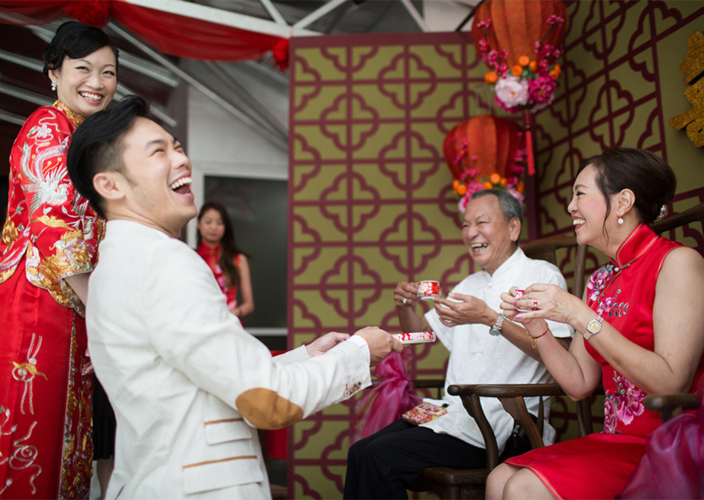 Chinese wedding tea ceremony 