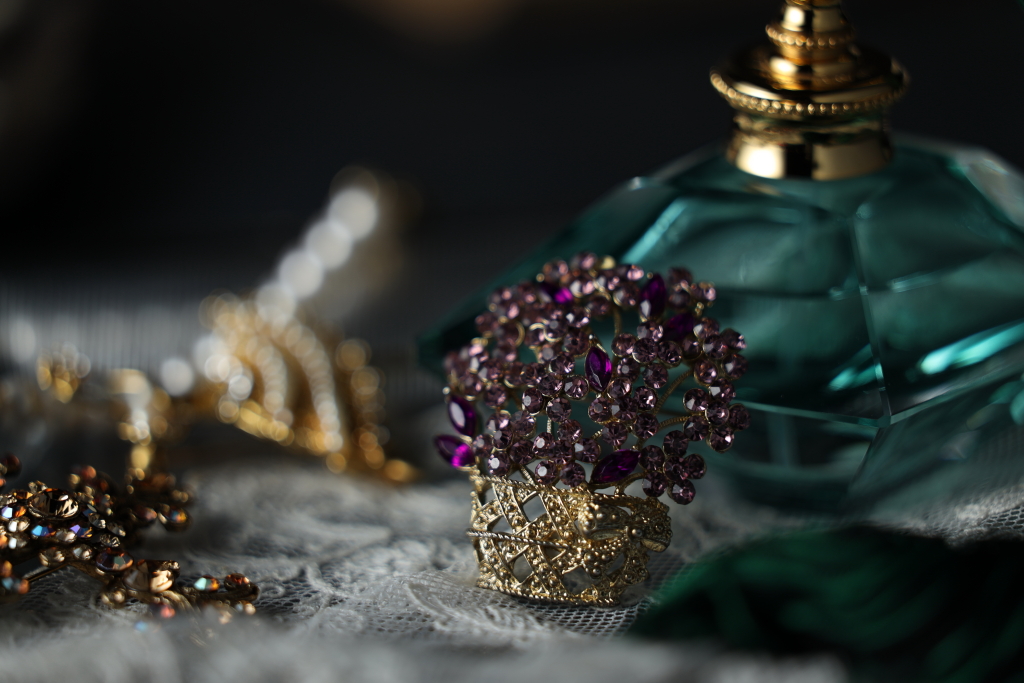 Close-up of small trinkets