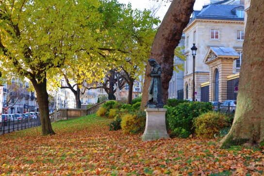 Park with vivid colours