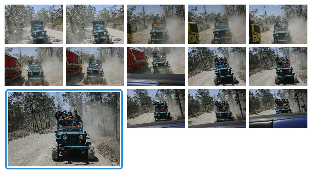 14 fps continuous shooting on the EOS M6 Mark II