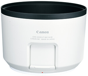 Lens hood ET-83F (W III)