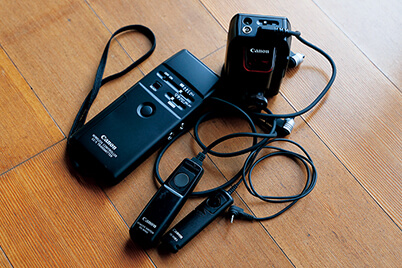Canon remote shutter release