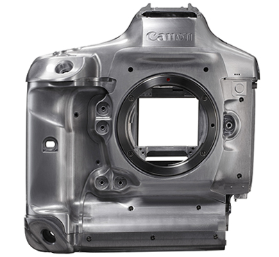 Magnesium alloy body of the EOS-1D X Mark III