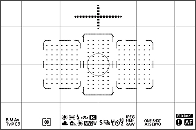 EOS-1D X Mark III OVF AF points