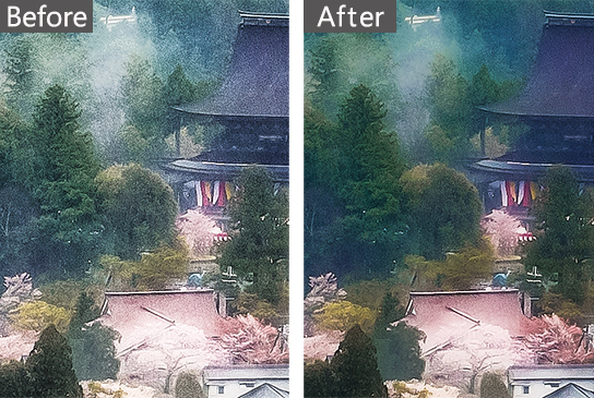 Image after post-processing