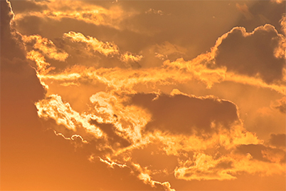 Closeup of cloud details in HEIF