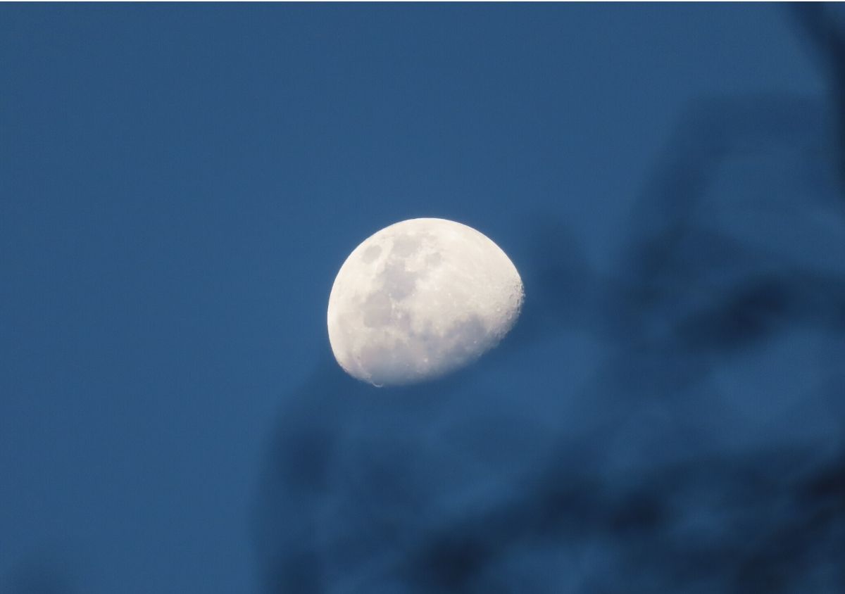 Moon shot on PowerShot SX740 HS