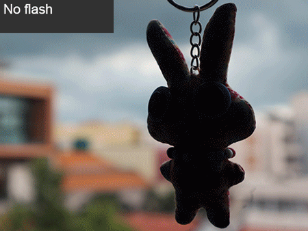 Effects of flash compensation