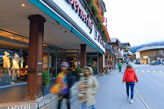 Street scene shot at 1/5 sec