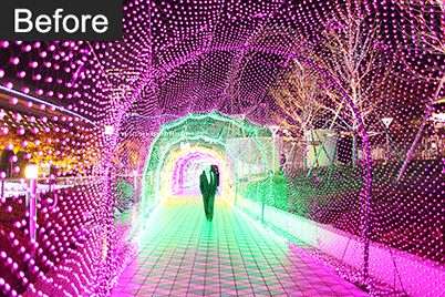 Canon Creative Assist Saturation menu