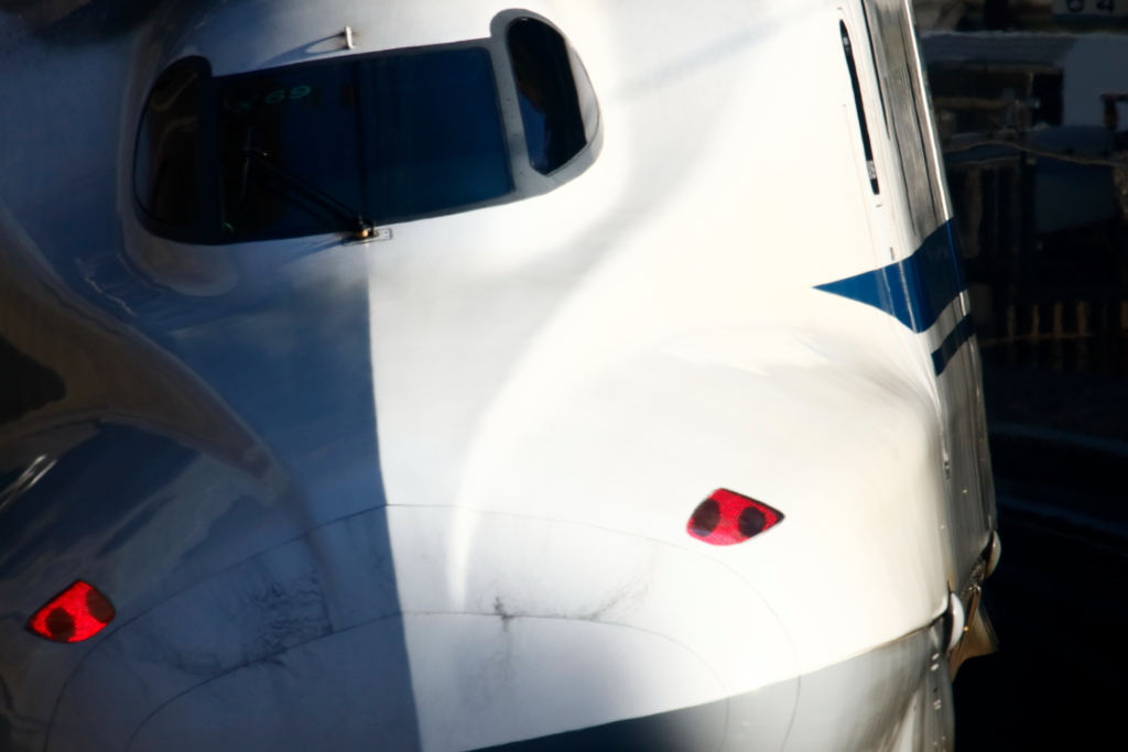 Bullet train shot at 1200mm