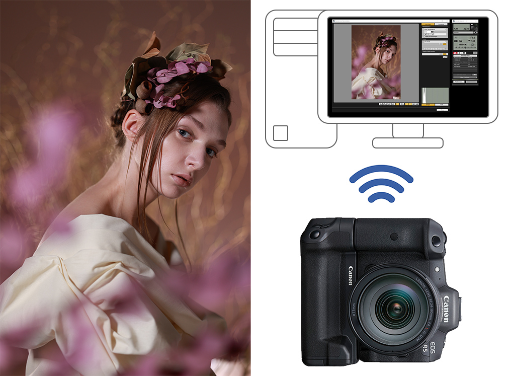 EOS R5, Wireless Transmitter WFT-R10 and remote control shooting with EOS Utility