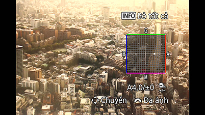 EOS M6: Màn hình trình đơn