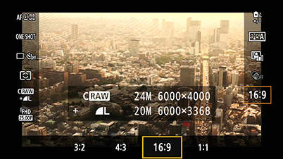 EOS M6：選單螢幕