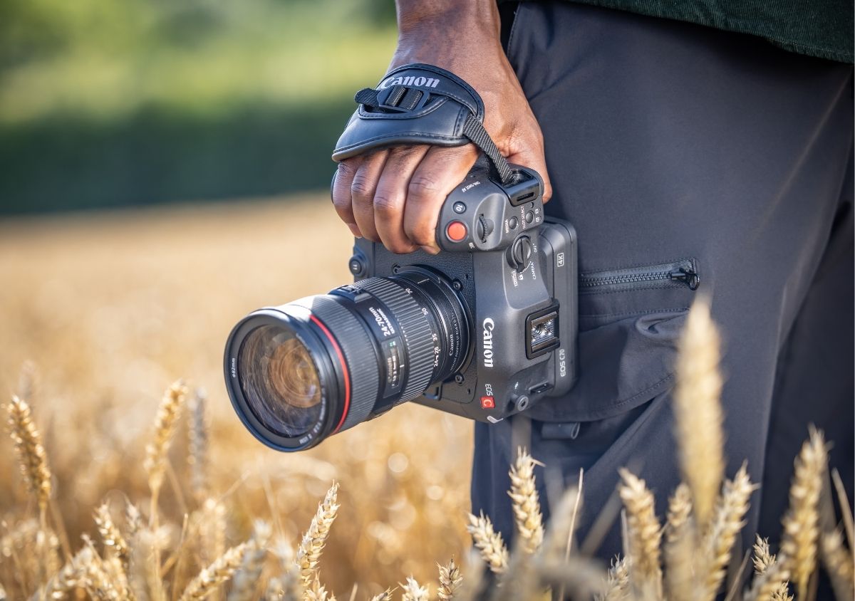 EOS C70 is a compact professional filmmaking camera