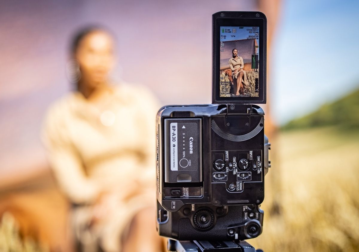 Touch Control and vertical shooting on EOS c70