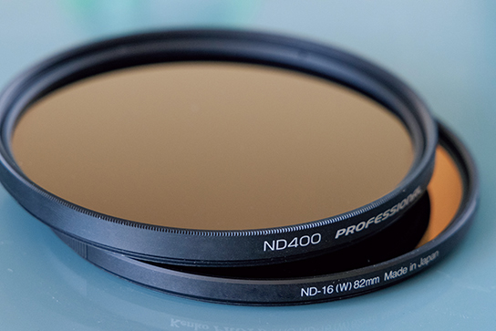ND400 and ND16 filters