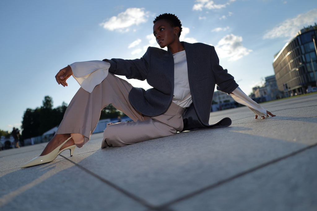 24mm low-angle street portrait